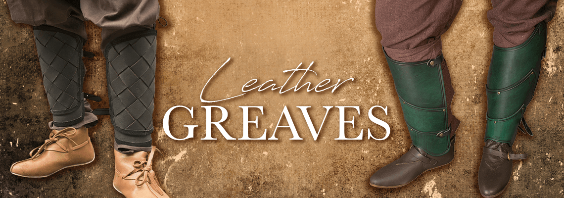 Leather Greaves
