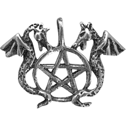 Dragons Pentacle Necklace