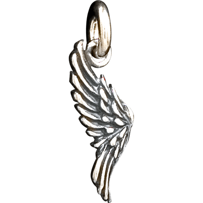 Double-Sided Angel Wing Pendant