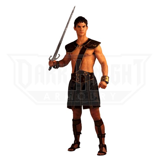 Mens Scottish Warrior Medieval Braveheart Film Fancy Dress Costume