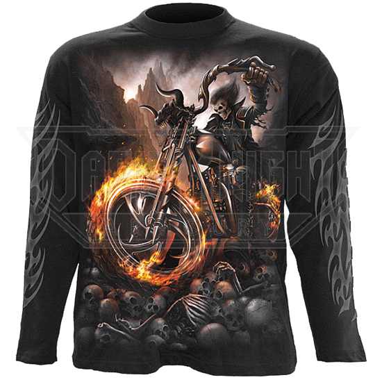 Wheels Of Fire Long Sleeve T Shirt Sl 00405 From Leather Armor