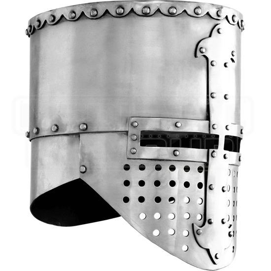 Flat Top Crusader Helm