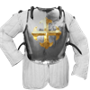 Gilt Cross Knights Cuirass