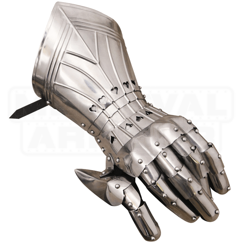 Gothic Gauntlets - AH-6023 by Medieval Armour, Leather Armour, Steel ...