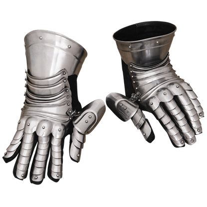 Hourglass Gauntlets - HW-700542-16 by Medieval Armour, Leather Armour ...