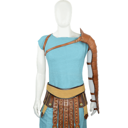Gladiator Leather Segmentata Left Arm Guard