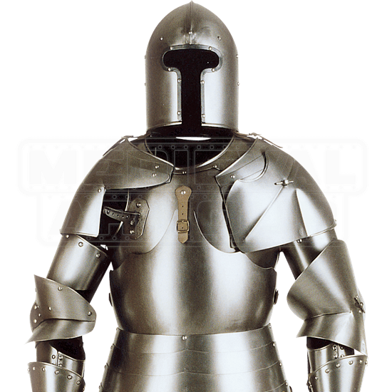 Milanese Full Suit of Armor - ME-0028 by Medieval Armour, Leather ...