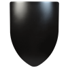 Plain Steel Battle Shield