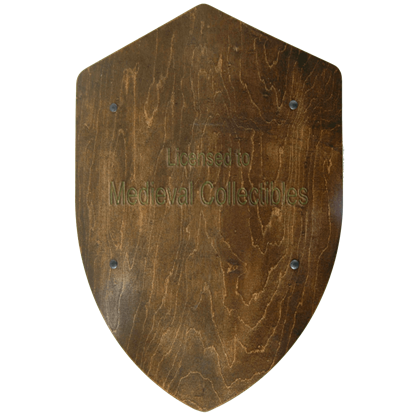 32''FULLY FUNCTIONAL Ready For Battle Medieval Shield With Three Pointed Combat 