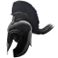 Black Plumed Trojan Helm