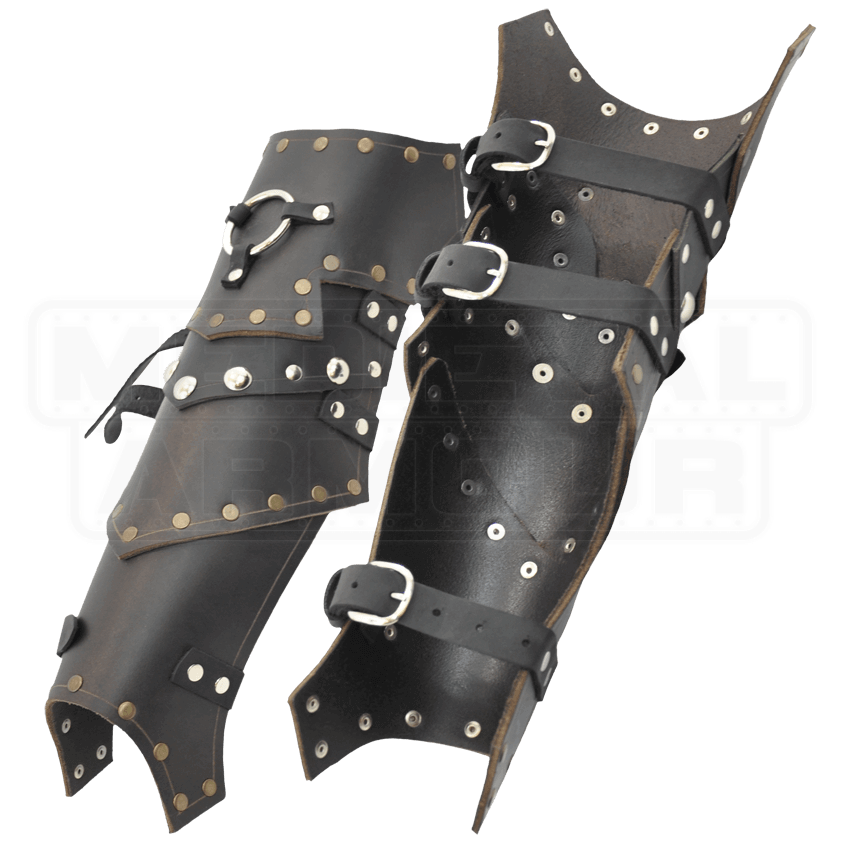 Dark Lord's Greaves - RT-139 by Medieval Armour, Leather Armour, Steel ...