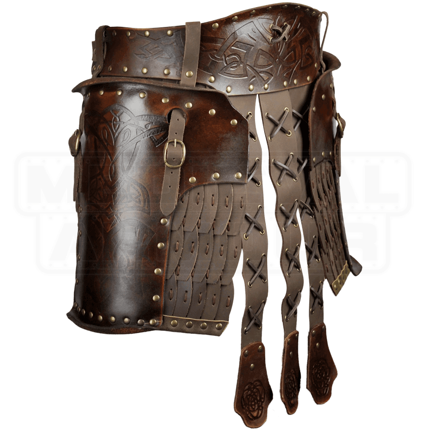Odomar Viking Leather Tassets - RT-251 by Medieval Armour, Leather ...