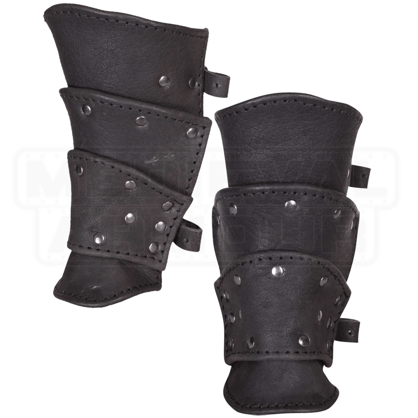 Albrecht Bracers - MY100247 by Medieval Armour, Leather Armour, Steel ...