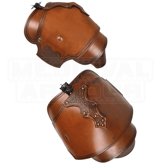 Artax Leather Pauldrons