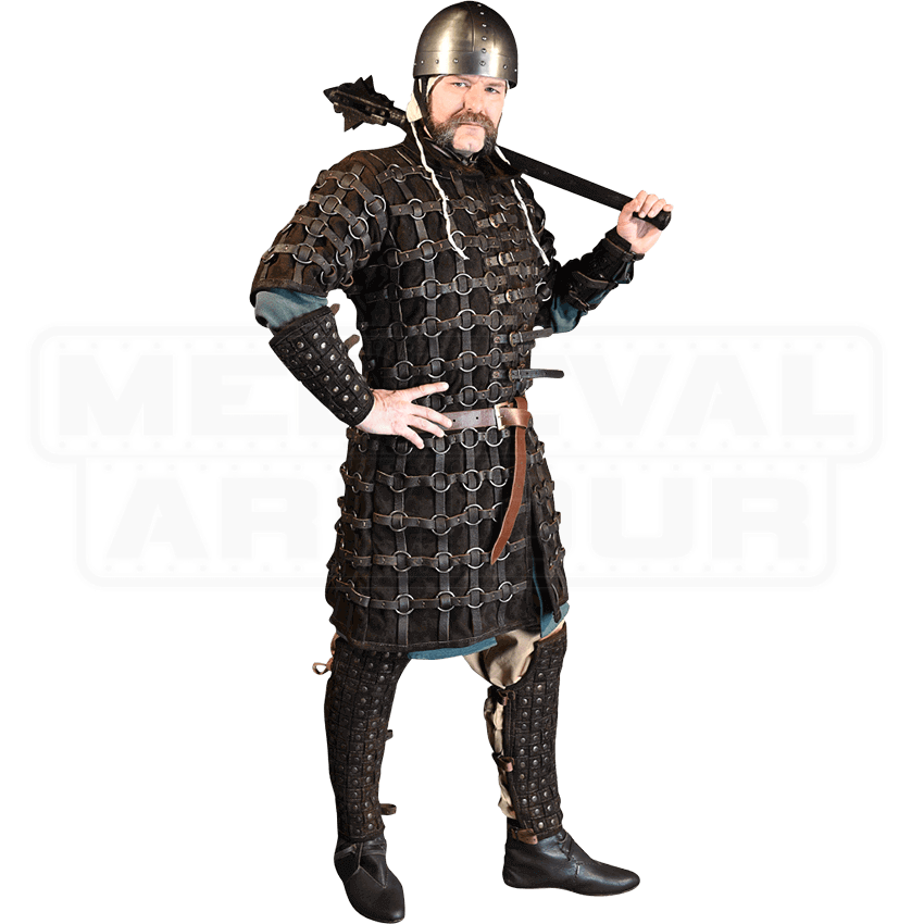 Guntram Ring Armour MY100511 by Medieval Armour, Leather Armour