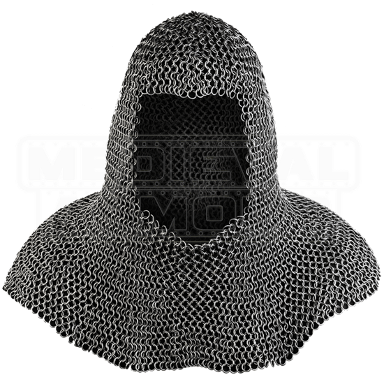 Richard Oiled Chainmail Coif
