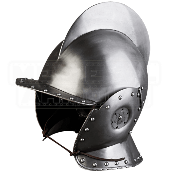 Sigismund Steel Burgonet Helmet