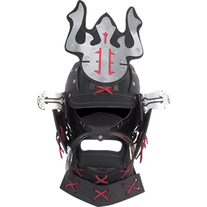 Leather Samurai Helm