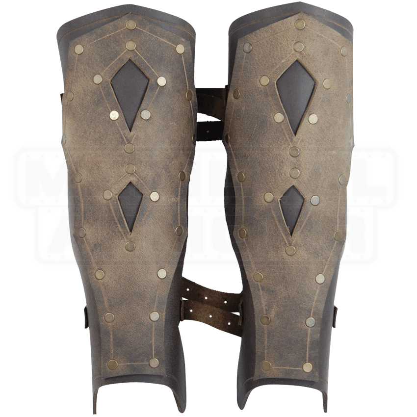 Mercenary Leather Greaves - RT-237 by Medieval Armour, Leather Armour ...