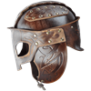 Odomar Viking Leather Helmet