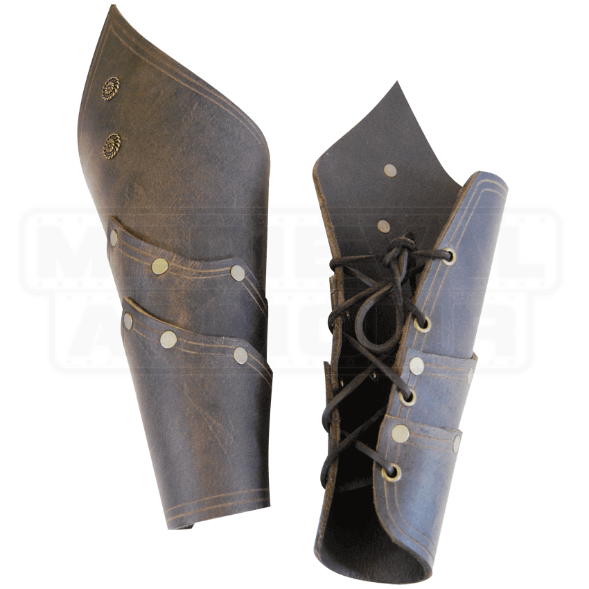 Beaufort Bracers - RT-258 by Medieval Armour, Leather Armour, Steel ...