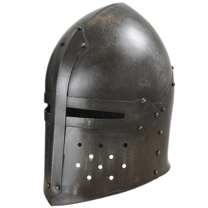 Details about   Medieval Helmet Vintage Sugarloaf Armor Helmet Accents Knight Crusader Armor 