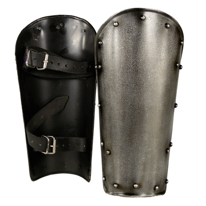 Medieval Arm Guards And Leg Guards Set Vambraces Leg Greaves Knight Iron Steel