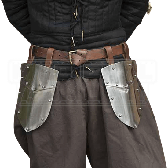 Soldiers Belt Shields MCI3318 by Medieval Armour, Leather Armour