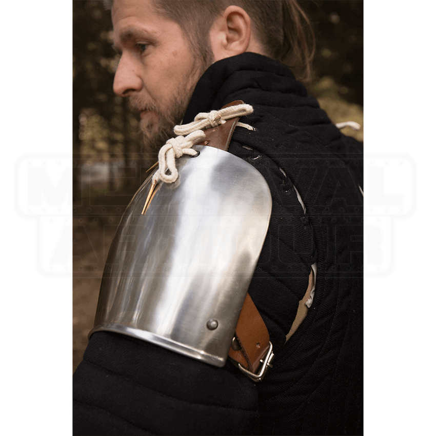 Churburg Spaulders - MCI-3354 by Medieval Armour, Leather Armour, Steel ...