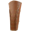 Dark Rogue Leather Greaves