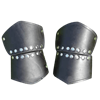 Knightly Leather Half Gauntlets