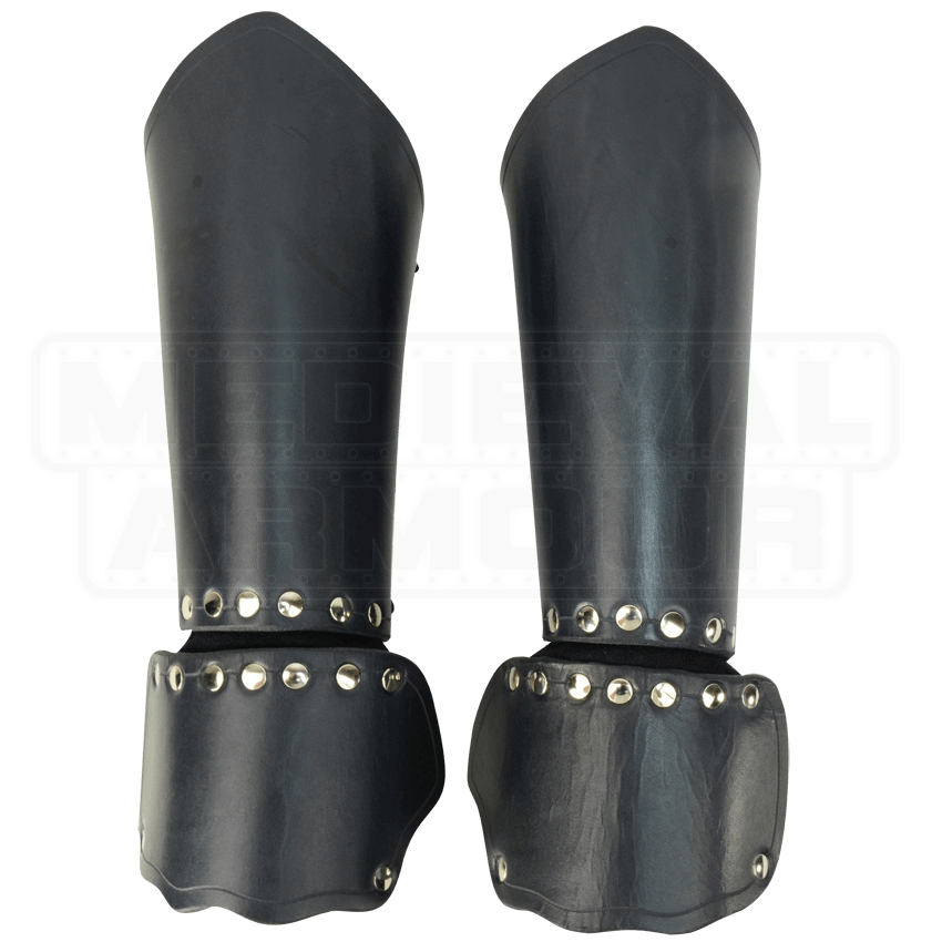 Warriors Leather Demi-Gauntlets - DK6087 by Medieval Armour, Leather ...