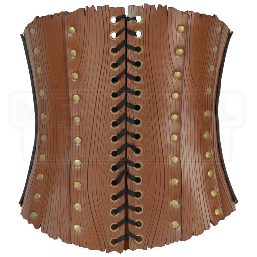 Woodland Tree Bark Corset Dk7009 By Medieval Armour Leather Armour