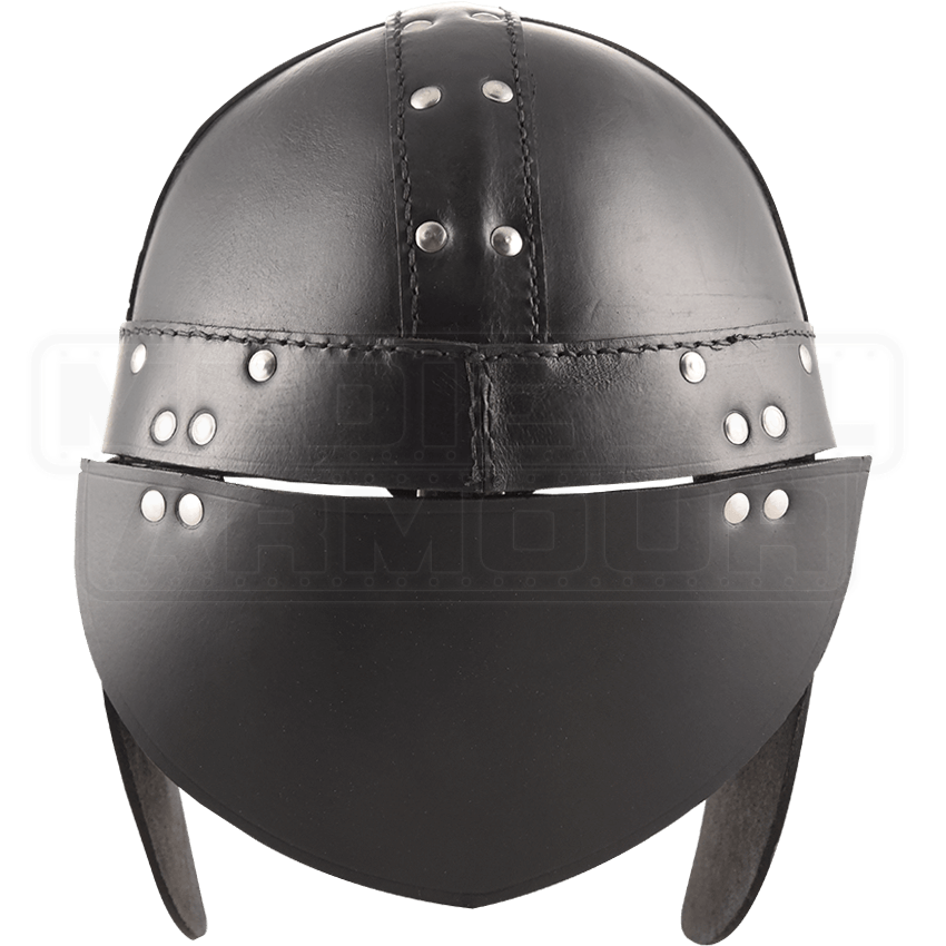 Leather Viking Helmet Hw 700203 By Medieval Armour Leather Armour