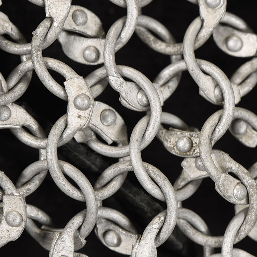 Riveted Aluminum Chainmail Haubergeon - HW-700590 by Medieval Armour ...