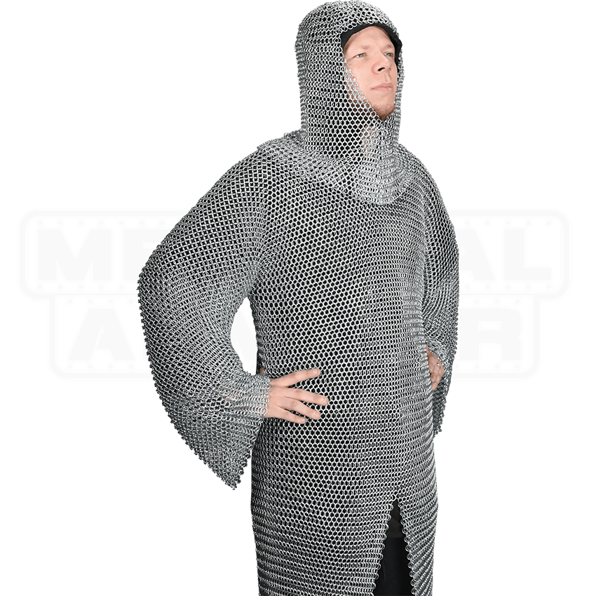 Butted Chainmail Hauberk - HW-700593 By Medieval Armour, Leather Armour ...