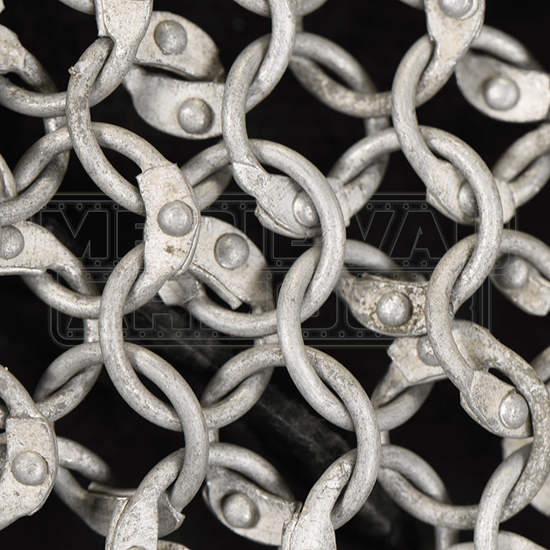 Riveted Aluminum Chainmail Hauberk HW700594 by Medieval Armour