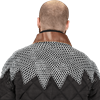 Butted Chainmail Mantle with Dagged Edges