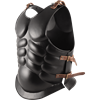 Black Steel Muscle Cuirass