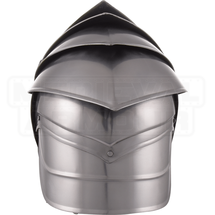 Black Ice Helmet MCI2654 by Medieval Armour, Leather Armour, Steel