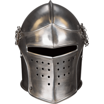 Medieval Warrior Barbuta Helmet Role Play Knight Medieval Helmet 18 Guage Steel 