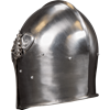 Visored Bascinet Combat Helmet 