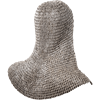 Flat Ring Round Riveted Chainmail Coif