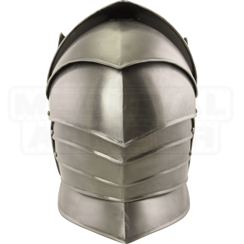 Reginald Steel Helmet - MY100232 by Medieval Armour, Leather Armour ...