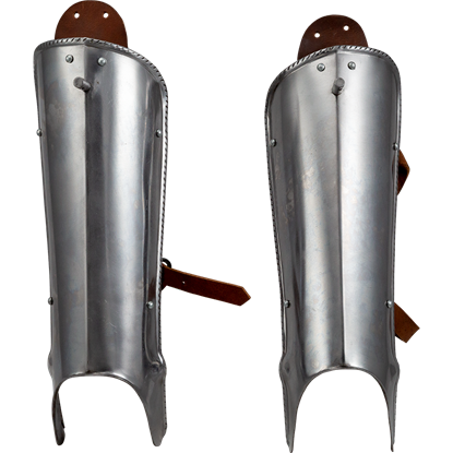 Classic Knight Steel Greaves