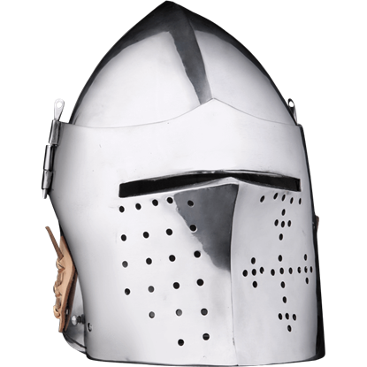Crusader Spangenhelm Face Guard 14 Gauge Rievocazioni elmi di cavalieri medievali Accessori Cappelli e berretti Caschi Elmetti militari 
