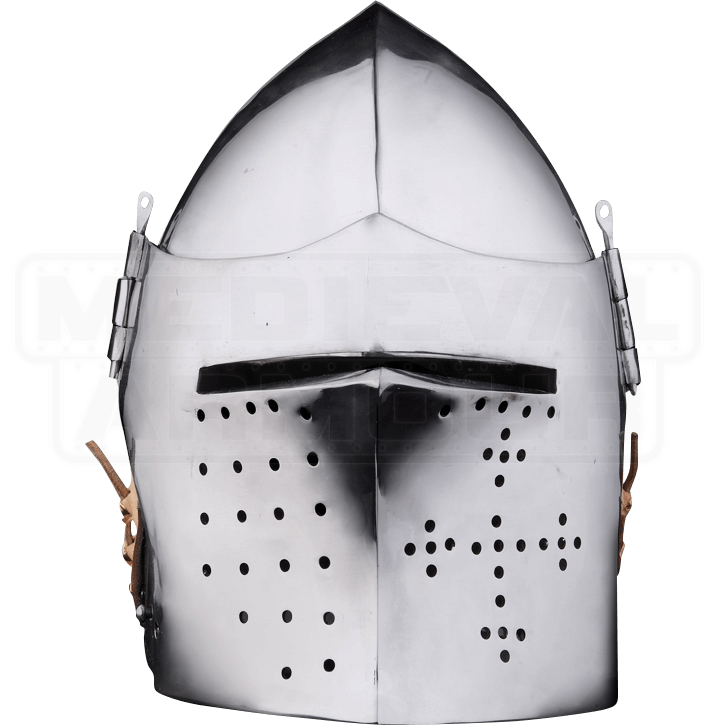 Medieval Helmet MHH0993 by Medieval Armour, Leather Armour