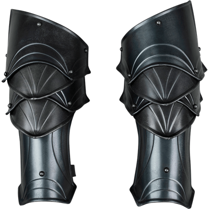 Details about   SCA Medieval Larp Late Pair of Steel Arms Vambrace Bracers Hand Protection 