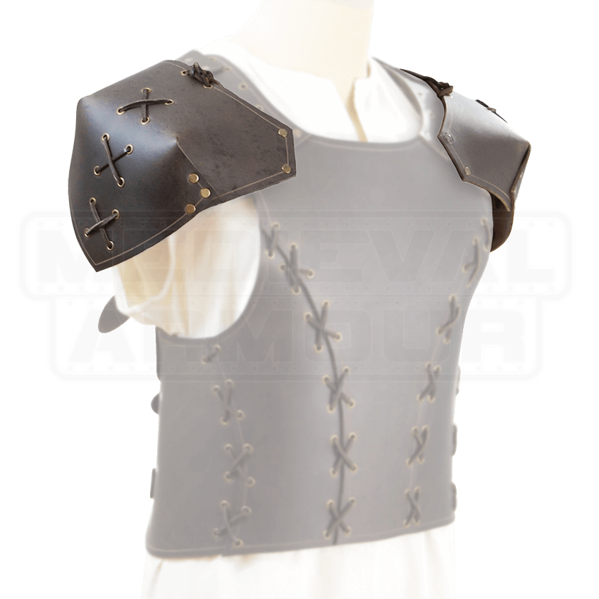 Borge Pauldrons - RT-271 by Medieval Armour, Leather Armour, Steel ...