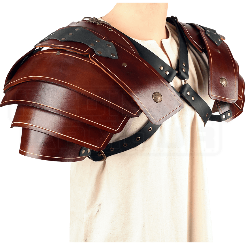 Praetorian Pauldrons - RT-272 by Medieval Armour, Leather Armour, Steel ...